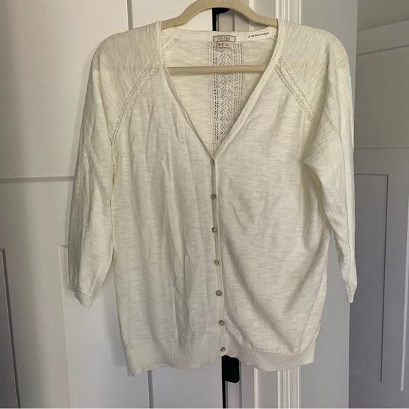 Fat Face The Rose Cardigan Ivory - Picture 3 of 6